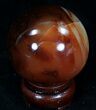 Colorful Carnelian Agate Sphere #32094-2